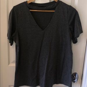 Feather grey t shirt